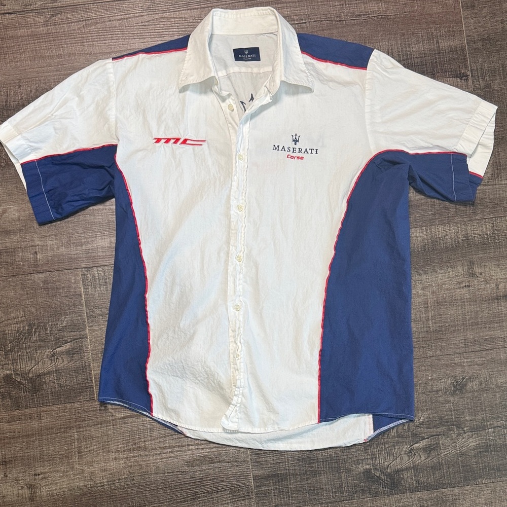 vintage Maserati Corse racing shirt